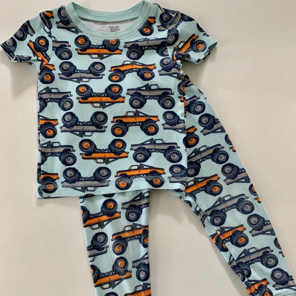 Just One You Monster Truck Pajamas 2T